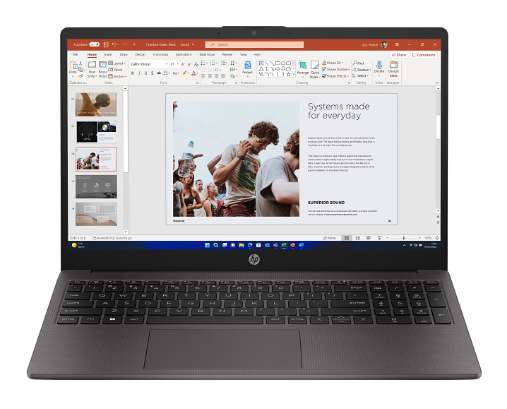 Laptop HP 250 G10, 15.6" 1366x768 HD, Intel Core i3-N305, 8GB, 512GB SSD, Windows 11 Home, Español