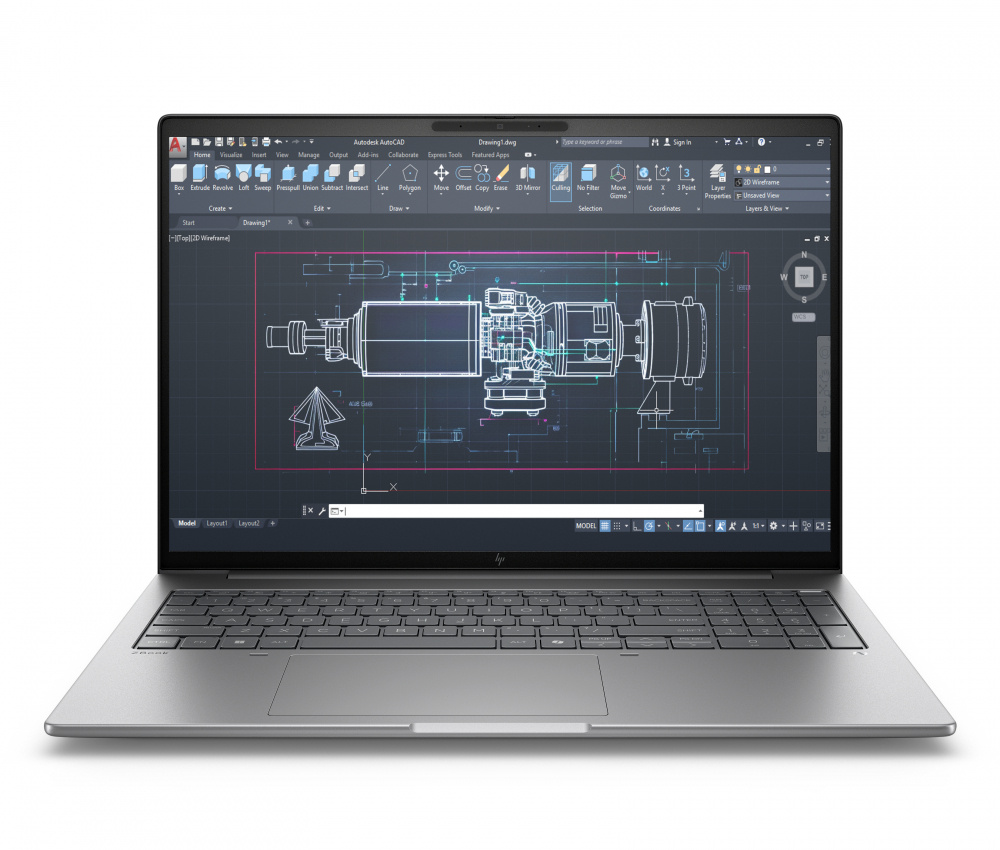 Laptop HP ZBook 8 G1i, 16" 1920x1200 WUXGA Táctil, Intel Core Ultra 7 255H, NVIDIA RTX 500 Ada, 16GB, 512GB SSD, Windows 11 Pro, Español