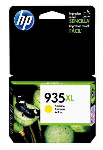 Cartucho HP 935XL Amarillo Original, 825 Páginas