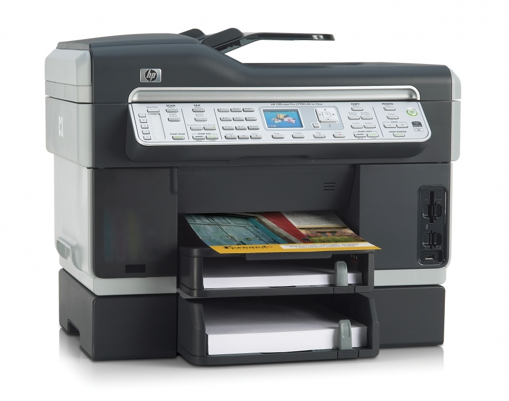 Multifuncional HP Officejet Pro L7780, Color, Inyección, Inalámbrico, Print/Scan/Copy/Fax