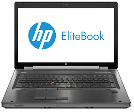 Laptop HP EliteBook 8770w 17.3'', Intel Core i7-3630QM 2.40GHz, 8GB, 500GB, Windows 7 Professional 64-bit, Plata
