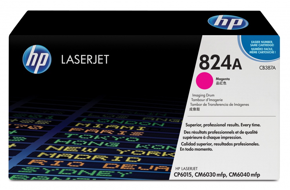 Cb387a Tambor De Imagem Para Hp 824a Cp6015 Magenta | Parcelamento sem juros