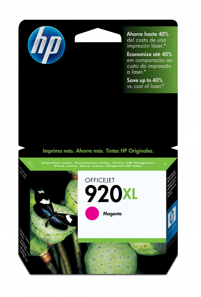 Cartucho HP 920XL Magenta Original, 700 Páginas