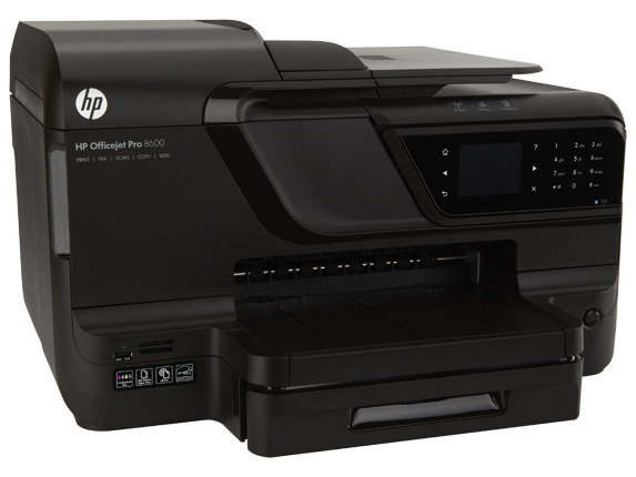 Multifuncional HP OfficeJet Pro8600, Color, Inyección, Inalámbrico (necesita Adaptador), Print/Copy/Scan/Fax