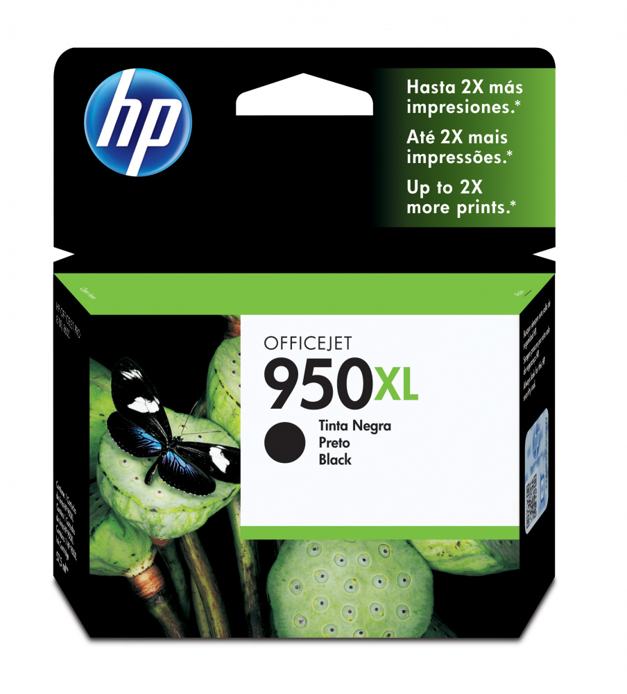Cartucho HP 950XL Negro Original, 2300 Páginas
