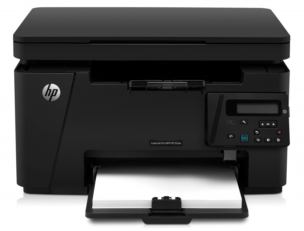 Multifuncional HP LaserJet Pro MFP M125nw, Blanco y Negro, Láser, Inalámbrico, Print/Scan/Copy