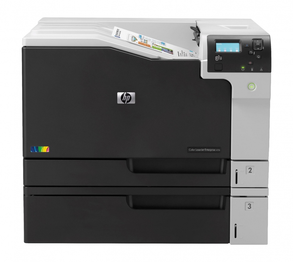 HP LaserJet M750dn, Color, Láser, Print