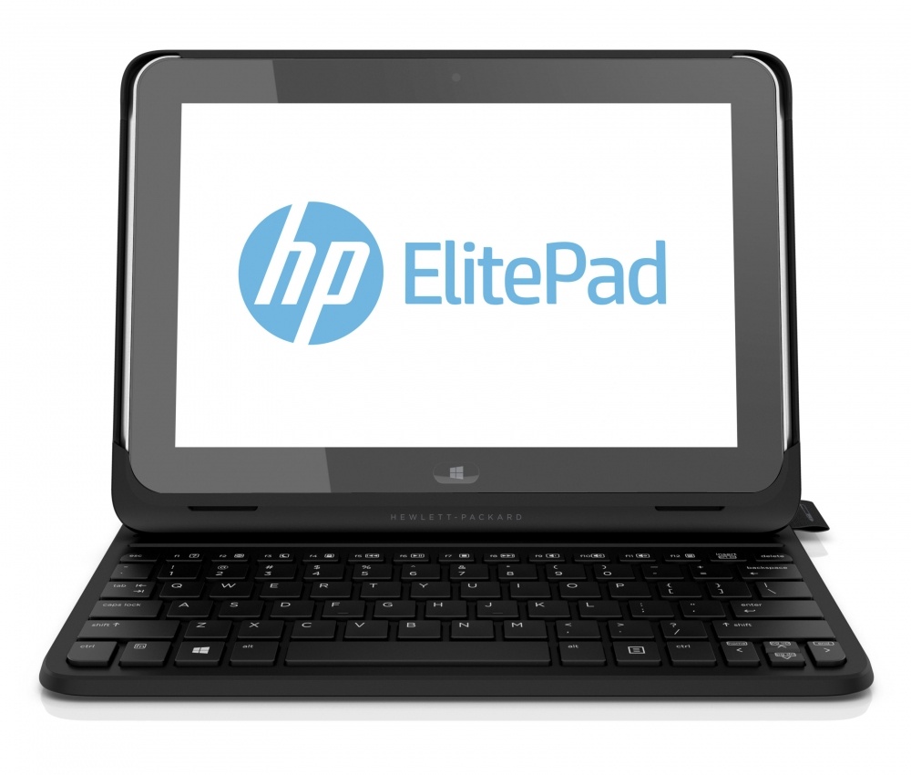 HP Base de Productividad para ElitePad, incluye Teclado, 2x USB, Lector de Tarjetas SD, Soporte Ajustable
