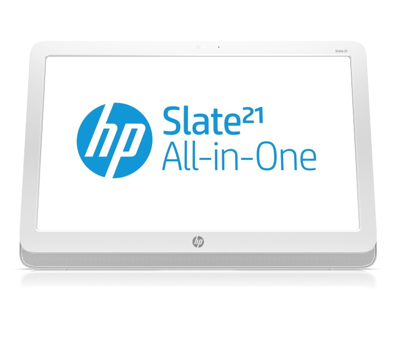 HP Slate 21-k100 All-in-One Touchscreen 21.5'', NVIDIA Tegra 1.60GHz, Android 4.2, Bluetooth 3.0, WLAN, Blanco