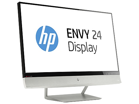 Monitor HP IPS Envy 24 23.8'' con Beats Audio, Negro/Blanco