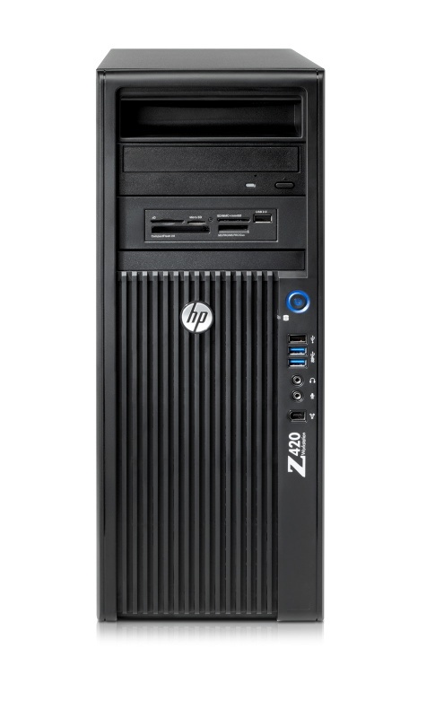 Workstation HP Z 420, Intel Xeon E5-1620V2 3.70GHz, 8GB, 1TB, NVIDIA Quadro K600, Windows 7 Professional 64-bit