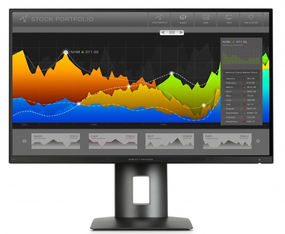 Monitor HP Z27n LED 27'', Wide Quad HD, 1x HDMI, Negro