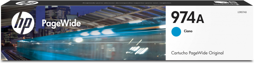 Cartucho HP 974A Cian Original, 3000 Páginas