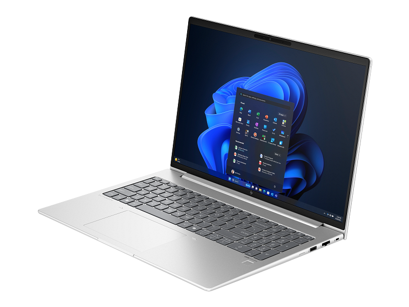 Laptop HP EliteBook 660 G11, 16" 1920x1200 WUXGA, Intel Core Ultra 7 155U, 32GB, 512GB SSD, Windows 11 Home, Inglés ― Tiene detalles esteticos en la carcasa.