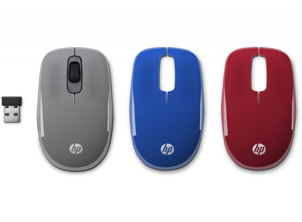 HP Mouse Óptico Z3600, RF Inalámbrico, 1200DPI, Gris