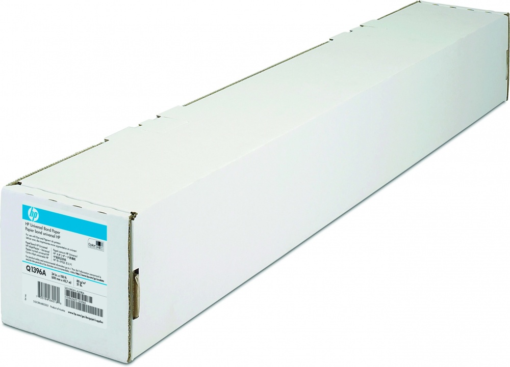 HP Rollo de Papel Bond, 80g/m², 610mm x 45.7m, 1 Pieza