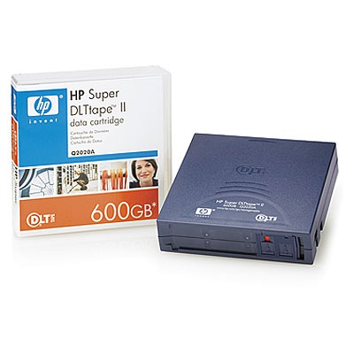 HP Soporte de Datos Super DLT II, 300/600GB, 630 Metros