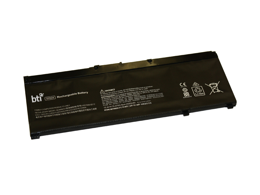 Batería HP SR04XL Original, Litio-Ion, 4 Celdas, 15.4V, 4550mAh, para HP ― La Compatibilidad de Modelos Exacta se Encuentra en las Especificaciones