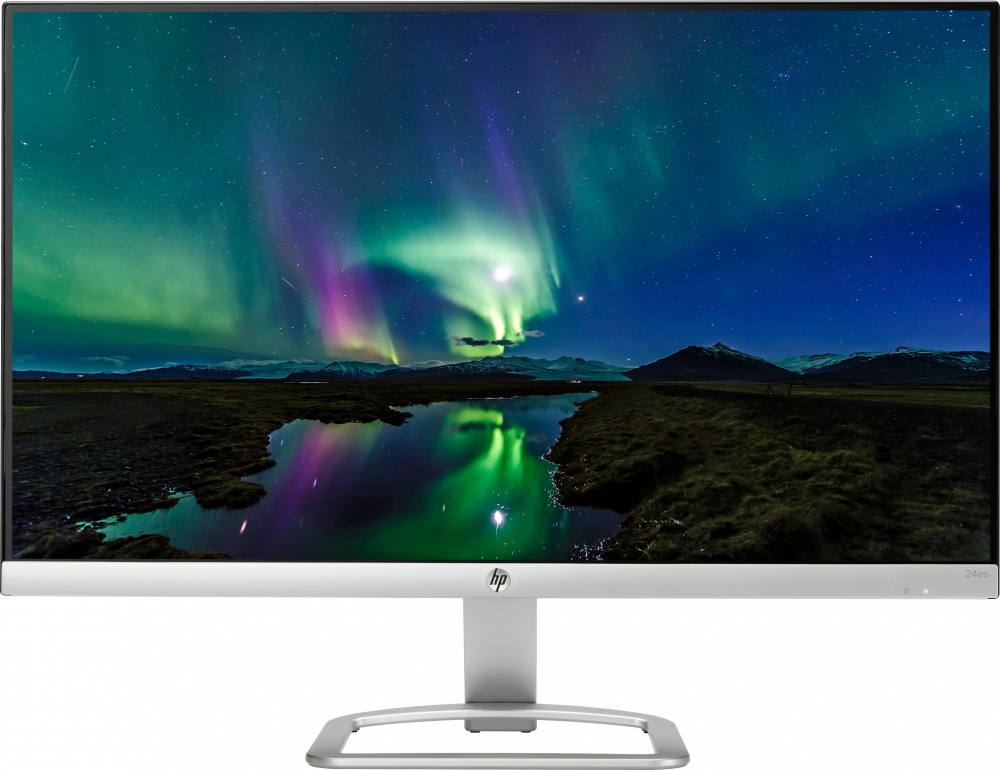 Monitor HP 24ES LED 23.8'', Full HD, HDMI, Plata