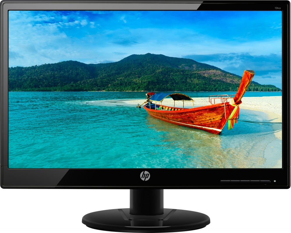Monitor HP 19ka LED 18.5'', HD, Negro