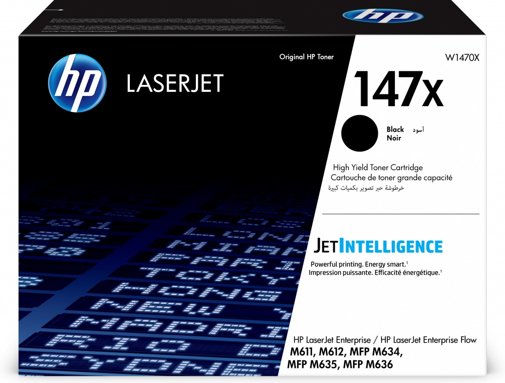 Tóner HP LaserJet 147X Alto Rendimiento Negro, 25.200 páginas 