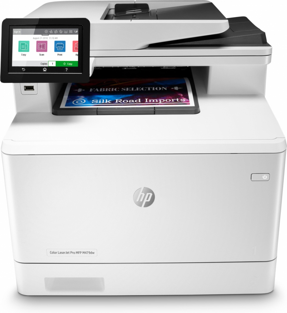 Multifuncional HP LaserJet Pro M479dw, Color, Láser, Inalámbrico, Print/Scan/Copy