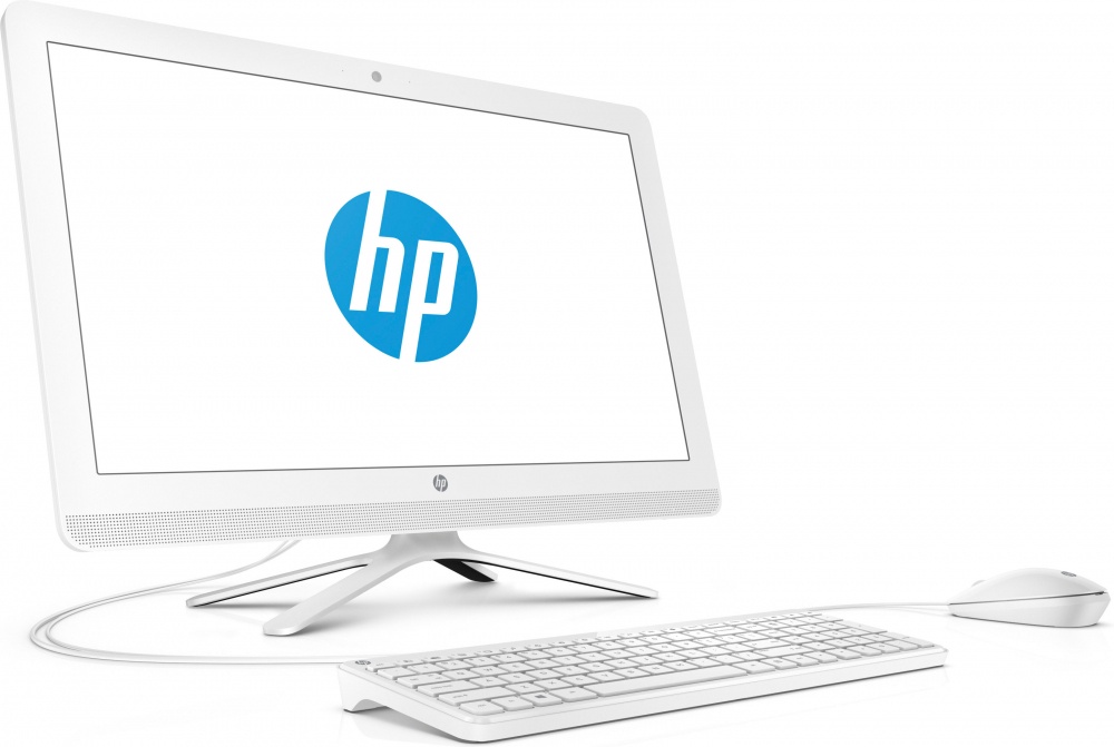 HP 20-c207la All-in-One 19.5", Intel Core i3-7100U 2.40GHz, 4GB, 1TB, Windows 10 Home 64-bit, Blanco