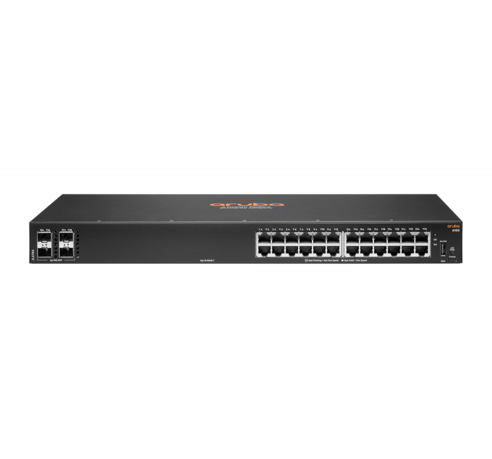 Switch Aruba Gigabit Ethernet JL678A, 24 Puertos 10/100/1000Mbps + 4 Puertos SFP, 128Gbit/s, 8192 Entradas - Administrable