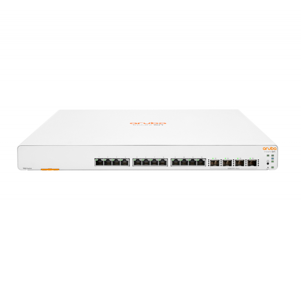 Switch HPE Networking Instant On Instant On 1960, 12 Puertos 10G Ethernet 100/1000/10000, 4 Puertos SFP+, 320 Gbit/s, 16000 Entradas, Administrado