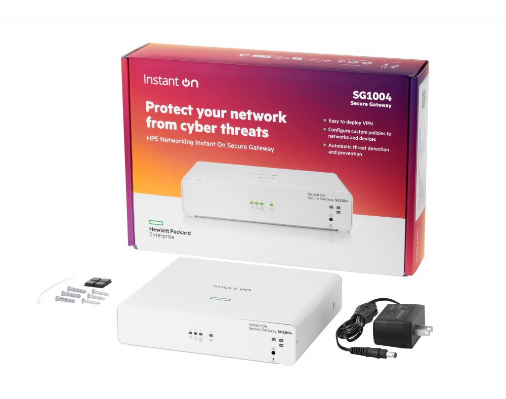 Firewall HPE Networking Instant On S0G33A, Alámbrico, 4 x RJ-45, 930 Mbit/s