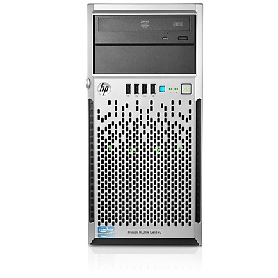 Servidor HPE ProLiant ML310e Gen8 v2, Intel Xeon E3-1240v3 3.40GHz, 1P 8GB-U B120i SATA 500GB 4 LFF 460W PS Server, Tower (4U)