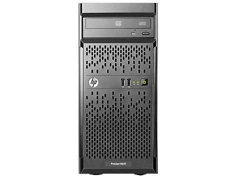 Servidor HPE ProLiant ML10, Intel Xeon E3-1220v2 3.10GHz, 1P 2GB-U B110i 300W PS Entry Server, Tower (4U)