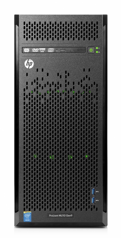 Servidor HPE ProLiant ML110 G9, Intel Xeon E5-2603v3 1.60GHz, 8GB-R B140i 4LFF NHPE 550W PS Server, Tower