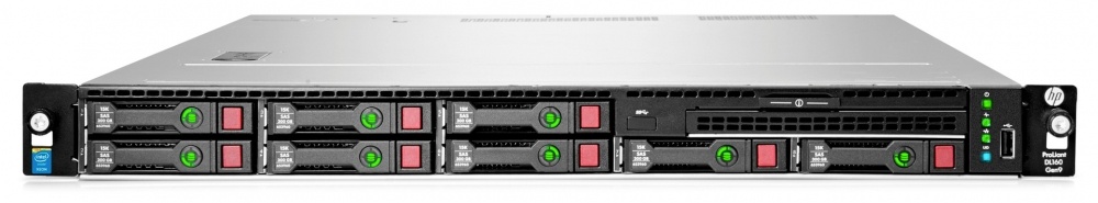 Servidor HPE ProLiant DL160 Gen9, Intel Xeon E5-2609V4 1.70GHz, 8GB DDR4, 3.5'', SATA, Rack (1U) - no Sistema Operativo Instalado