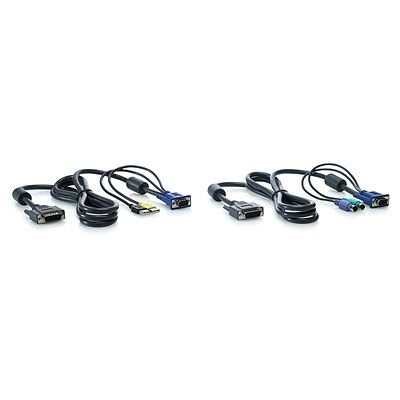 HPE Cable para Consola KVM 1x4, PS/2, 1.8 Metros