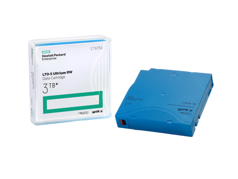 HPE Soporte de Datos LTO Ultrium, 1.5TB Nativos, 3TB con Compresión, 846 Metros