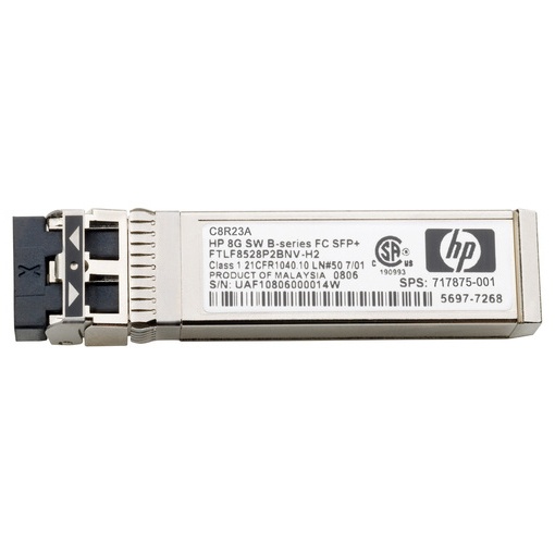 HPE Modulo Transceptor 10Gb SFP+, LC Multimodo, 10000 Mbit/s, 850nm, 4 Piezas