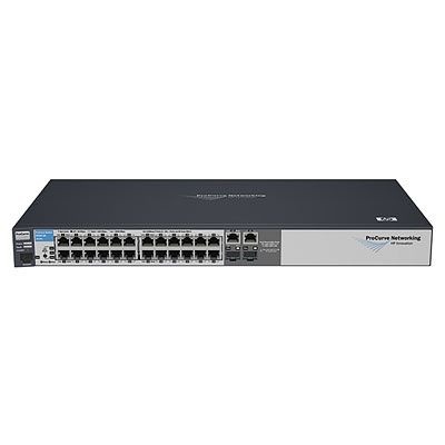 Switch HPE Fast Ethernet ProCurve 2510-24, 10/100/1000Mbps, 8.8Gbit/s, 24 Puertos, 8000 Entradas – Administrable