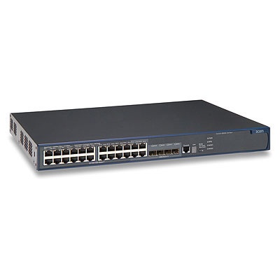 Switch HPE Gigabit Ethernet ProCurve E4800-24G, 24 Puertos 10/100/1000 + 4 Puertos SFP, 144Gbit/s