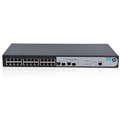 Switch HPE Fast Ethernet 1910-24, 10/100Mbps, 8.8 Gbit/s, 24 Puertos, 8192 Entradas - Administrable