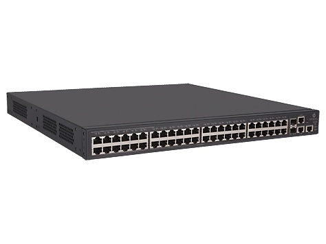 Switch HPE Gigabit Ethernet JG963A, 48 Puertos 10/100/1000Mbps + 2 Puertos SFP+, 176 Gbit/s - Administrable
