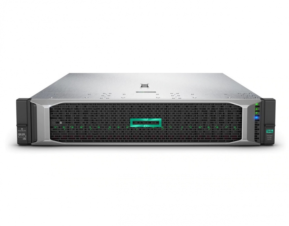 Servidor HPE ProLiant DL380 Gen10, Intel Xeon Silver 4214 2.20GHz, 16GB DDR4, máx. 768GB, 2.5", SAS/SATA, Rack (2U) - no Sistema Operativo Instalado