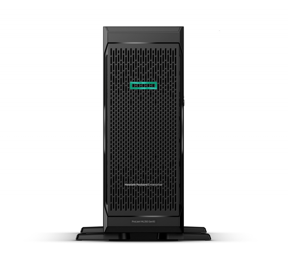 Servidor HPE ML350 Gen10, Intel Xeon Silver 4210R 2.40GHz, 16GB DDR4, max. 48TB, 2.5", SATA/SAS, Torre 4U, no Sistema Operativo Instalado ― No Incluye Discos