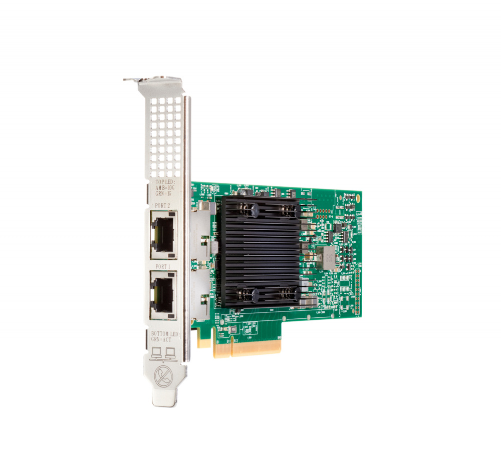 HPE Tarjeta de Red PCI Express Ethernet Broadcom BCM57416, 2x RJ-45, 10Gbit/s, para HPE