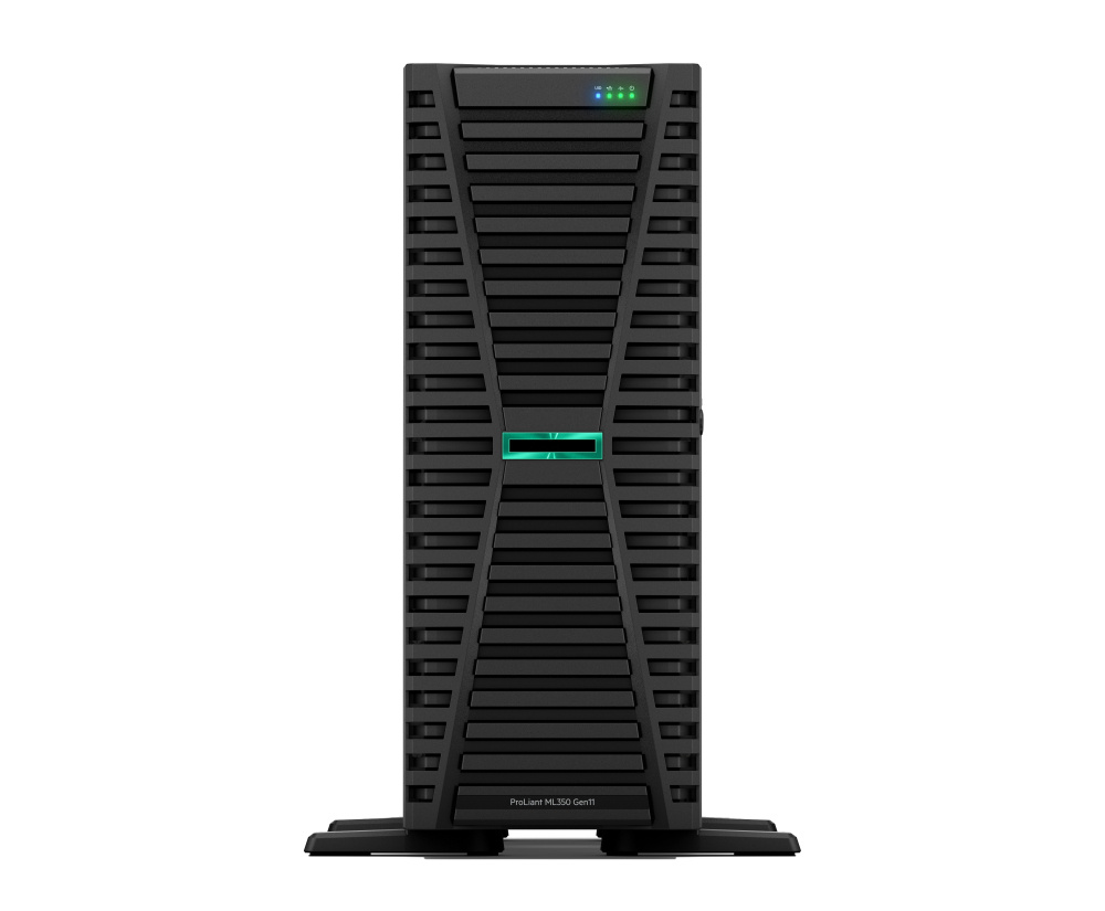 Servidor HPE ProLiant ML350 Gen11, Intel Xeon Gold 5416S, 32GB DDR5, máx. 368.64TB, 3.5", SATA/SAS, Torre (4U) - no Sistema Operativo Instalado
