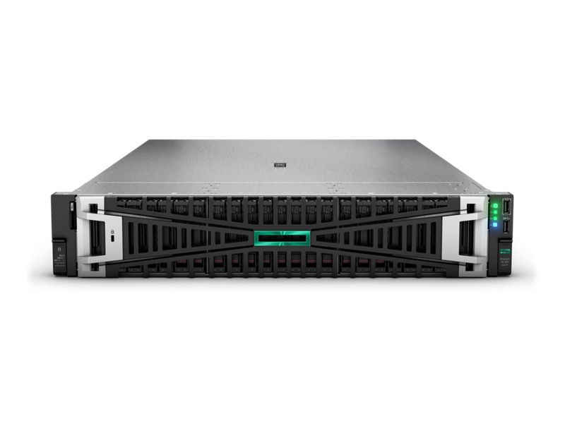 Servidor HPE ProLiant DL380 Gen11, Intel Xeon Silver 4410Y, 32GB DDR5, 8TB, 2.5/3.5", SATA, 2U - no Sistema Operativo Instalado