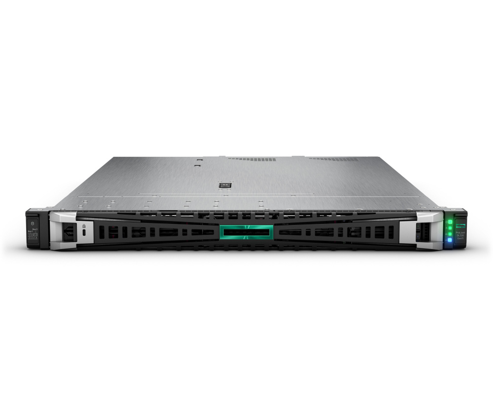Servidor HPE ProLiant DL320 Gen11, Intel Xeon Bronze 3508U, 32GB DDR5, 1.92TB, 2.5/3.5", SATA III, Rack (1U) - no Sistema Operativo Instalado