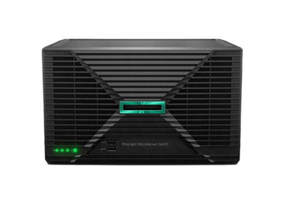 Servidor HPE ProLiant MicroServer Gen11, Intel Xeon 6325P, 16GB DDR5, 2TB, máx. 8TB, 3.5", SATA, Torre Ultramicro - no Sistema Operativo Instalado