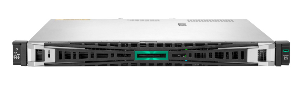Servidor HPE ProLiant DL20 Gen11, Intel Xeon 6325P, 32GB DDR5, 960GB, 2.5", SATA III, Rack (1U) - no Sistema Operativo Instalado