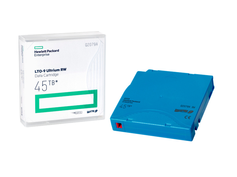 HPE Cartucho de Datos LTO 9 Ultrium, 45TB, 1.035 Metros